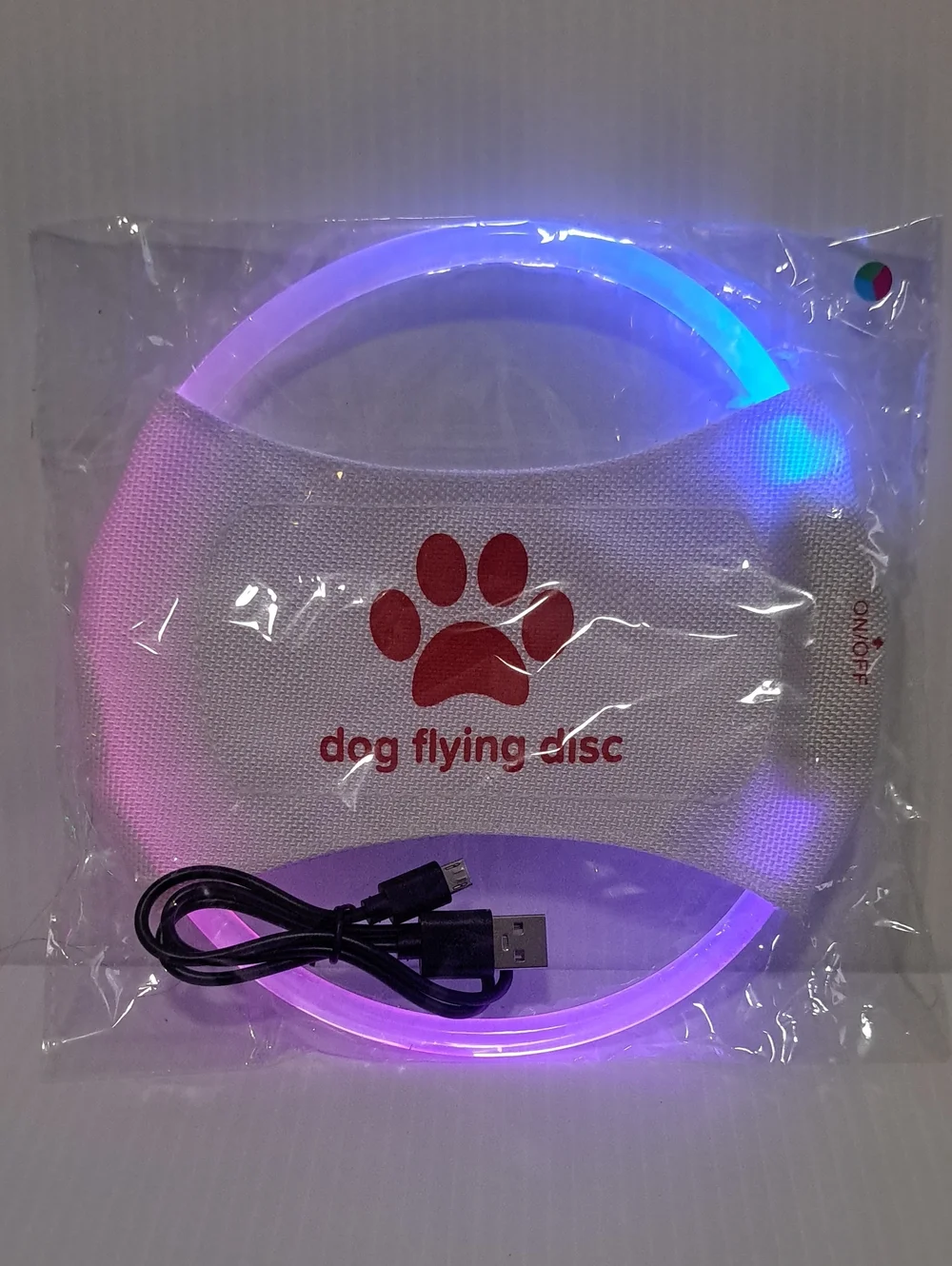 LED Dog Disc - Flying Disc Frisbee For Dogs - Multiple Colors Available